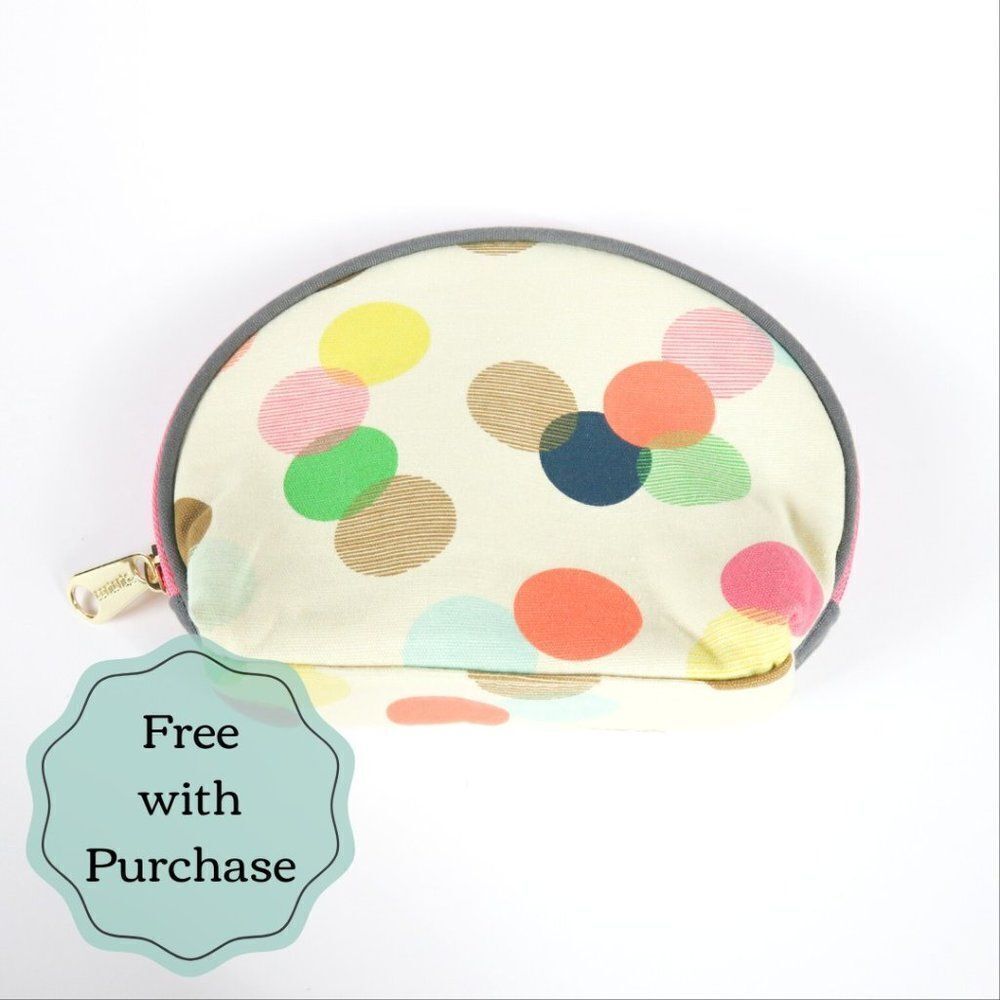 Makeup Pouch - FREE WITH PURCHASE - Zippered Bag Purse - New w/ Out Tags        